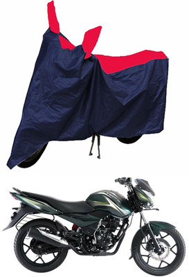 Mdstar Waterproof Two Wheeler Cover for Bajaj(Discover 150 s, Red, Blue)