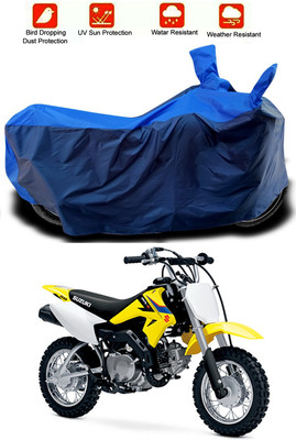 MMSSTAR Waterproof Two Wheeler Cover for Suzuki(DR-Z50, Blue, Blue)