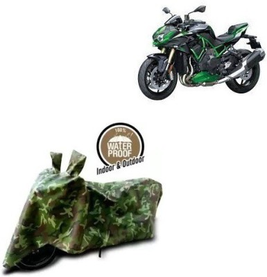 LIFELEX Waterproof Two Wheeler Cover for Kawasaki(ZH2 BS6, Multicolor)