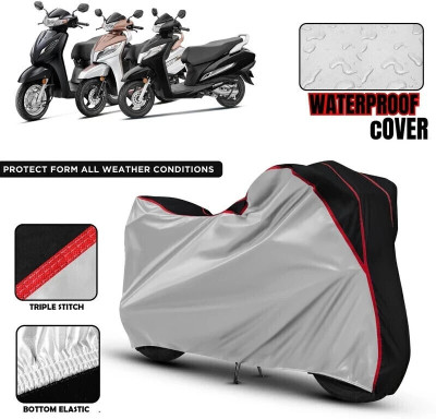 xodi Waterproof Two Wheeler Cover for Honda(Activa, Silver, Black, Red)