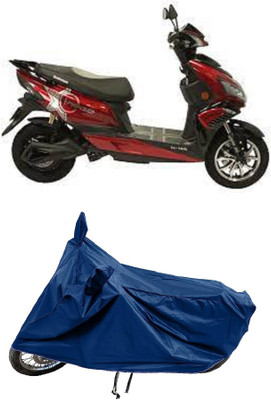 SPECTUS Two Wheeler Cover for Okinawa(i-Praise, Blue)