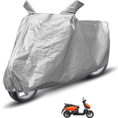 MOCKHE Waterproof Two Wheeler Cover for Universal For Bike(Silver)