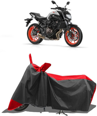 SPECTUS Two Wheeler Cover for Yamaha(MT 07 BS6, Red)