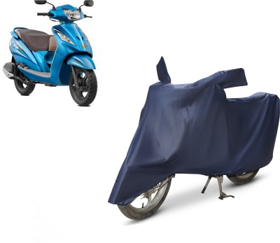 EGAL Waterproof Two Wheeler Cover for TVS(Wego BS6, Blue)