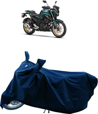 Mdstar Waterproof Two Wheeler Cover for Yamaha(FZS 25, Blue)
