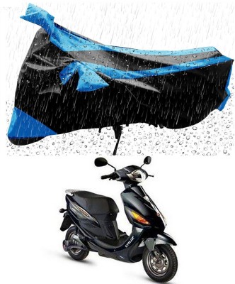 Mdstar Waterproof Two Wheeler Cover for Hero(Electric Cruz, Blue, Black)