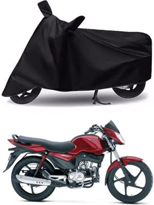 KEDIT Two Wheeler Cover for Mahindra(Stallio, Black)