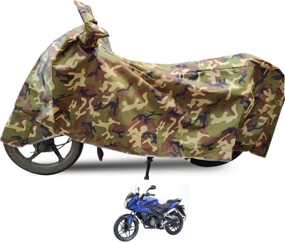 Euro Care Waterproof Two Wheeler Cover for Bajaj(Pulsar 150 DTS-i, Black)