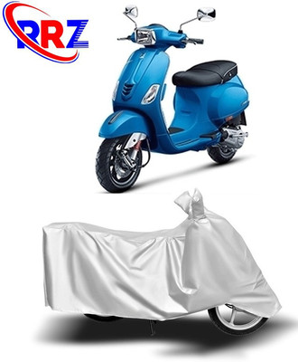 RRZ Waterproof Two Wheeler Cover for Vespa(Vespa SXL, White)