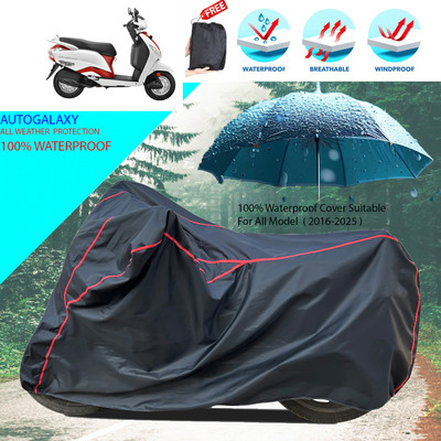 AutoGalaxy Waterproof Two Wheeler Cover for Hero(Maestro Edge 110 BS6, Black)
