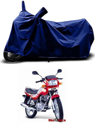 VESMEI Two Wheeler Cover for TVS(Victor GLX, Blue)