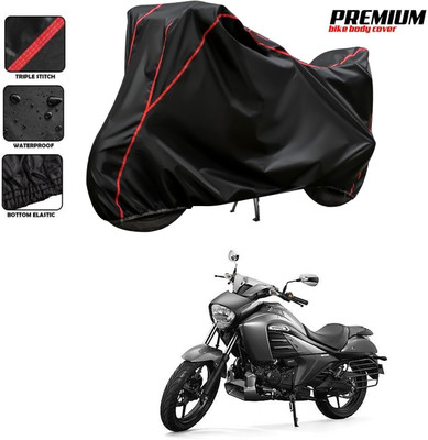 SThanaveX Two Wheeler Cover for Suzuki(intruder 150, Black)