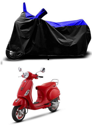 VESMEI Two Wheeler Cover for TVS(Victor, Blue)