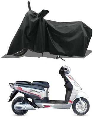 Matt Moon Two Wheeler Cover for Hero(Electric NYX e5, Black)