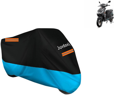 Juvdoxj Waterproof Two Wheeler Cover for Hero(Motocorp Electric Atria, Blue)