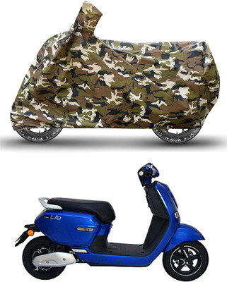 RABABLI Waterproof Two Wheeler Cover for Okinawa(Multicolor)