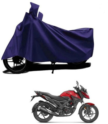 Tritika Waterproof Two Wheeler Cover for Honda(X-Blade, Blue)