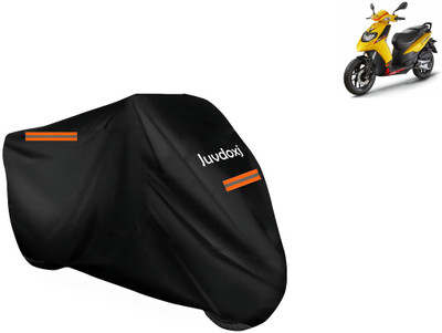 Juvdoxj Waterproof Two Wheeler Cover for Aprilia(SXL 125 BS6, Black)