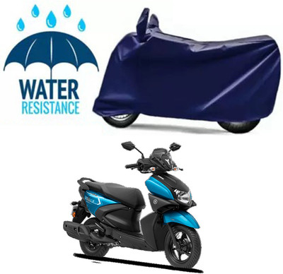 Furious3D Two Wheeler Cover for Yamaha(Ray-ZR 125FI, Blue)