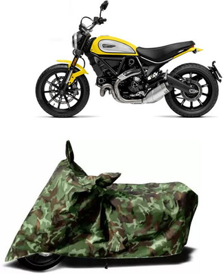 DeepShakshi AUTOMOTIVE Waterproof Two Wheeler Cover for Ducati(Scrambler, Multicolor)