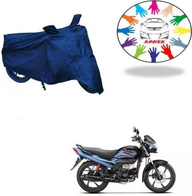 DeepShakshi AUTOMOTIVE Waterproof Two Wheeler Cover for Hero(Passion Plus, Blue)