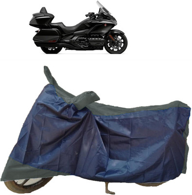 AutoKick Two Wheeler Cover for Honda(Gold Wing, Multicolor)
