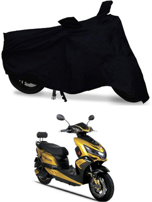 SK AUTO Two Wheeler Cover for Okinawa(Praise, Black)