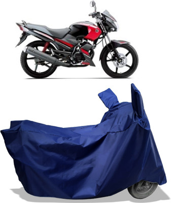 Amexride Two Wheeler Cover for Yamaha(Gladiator Graffitti, Blue)