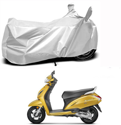 Aoriyon Two Wheeler Cover for Honda(Activa 6G, Silver)
