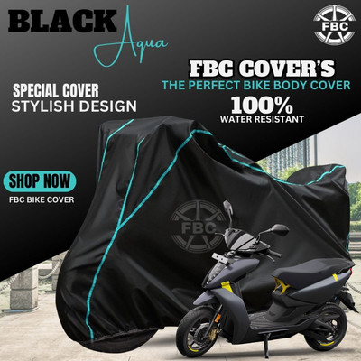 OliverX Waterproof Two Wheeler Cover for Ather(450 X, Black)