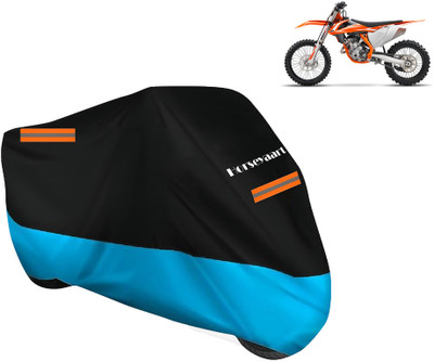 Horseyaart Waterproof Two Wheeler Cover for KTM(350 BS6, Blue)