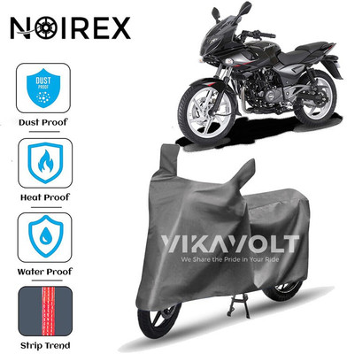 NOIREX Two Wheeler Cover for Bajaj(Pulsar 220F, Grey)