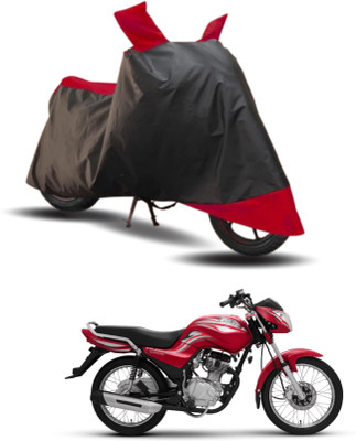KEDIT Two Wheeler Cover for TVS(Centra, Red, Black)