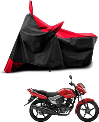 AASHTIK MART Two Wheeler Cover for Yamaha(FZ16, Red, Black)