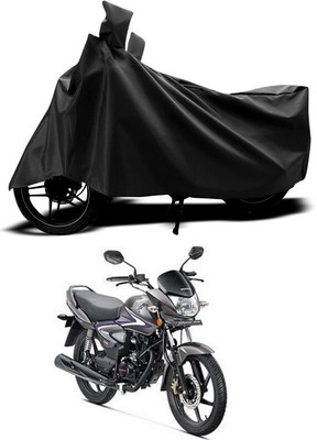 ANTHUB Two Wheeler Cover for Honda(Black)