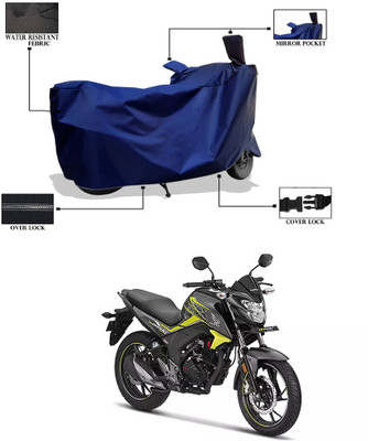 PAGORA Waterproof Two Wheeler Cover for Honda(CB Hornet 160R, Blue)