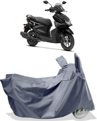 Amexride Two Wheeler Cover for Yamaha(Ray-ZR 125FI BS6, Grey)