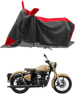 KEDIT Two Wheeler Cover for Royal Enfield(Storm 125, Red)