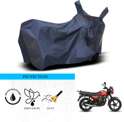 ANTHUB Waterproof Two Wheeler Cover for Bajaj(CT110, Blue)
