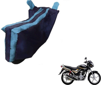 Mdstar Waterproof Two Wheeler Cover for Yamaha(Libero, Black, Blue)