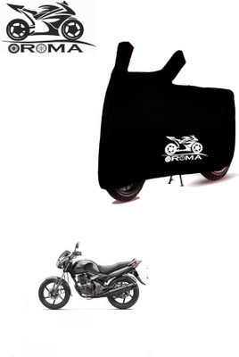 THE REAL ARV Waterproof Two Wheeler Cover for Honda(CB Unicorn 150, Black)