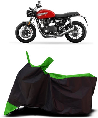 VESMEI Two Wheeler Cover for Triumph(Speed Twin BS6, Green)