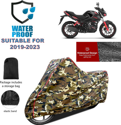 PAGORA Waterproof Two Wheeler Cover for Hero(CBZ Extreme, Yellow)