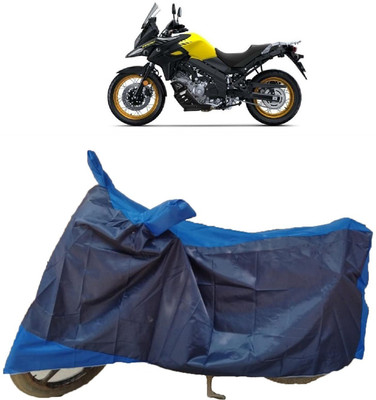 ANTOFY Two Wheeler Cover for Suzuki(V-Strom 650 XT, Multicolor)