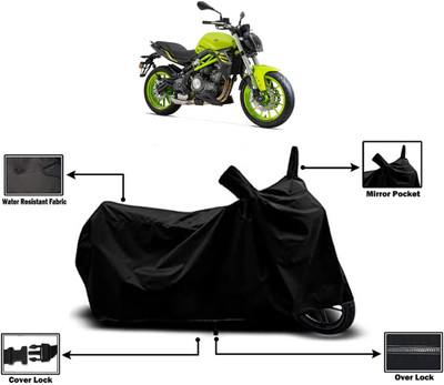 Amexride Two Wheeler Cover for Benelli(302 S, Black)