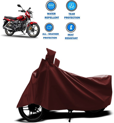 CODOKI Waterproof Two Wheeler Cover for Bajaj(Platina 110, Maroon)
