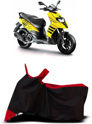 VESMEI Two Wheeler Cover for TVS(Streek, Red)