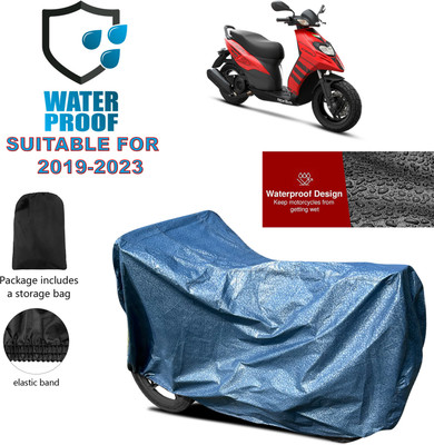 PAGORA Waterproof Two Wheeler Cover for Aprilia(Storm 125, Blue)