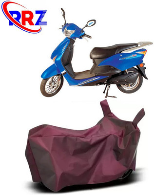 RRZ Waterproof Two Wheeler Cover for Avon(E Scoot, Maroon)