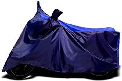 DeepShakshi AUTOMOTIVE Waterproof Two Wheeler Cover for TVS(Star Euro, Blue)